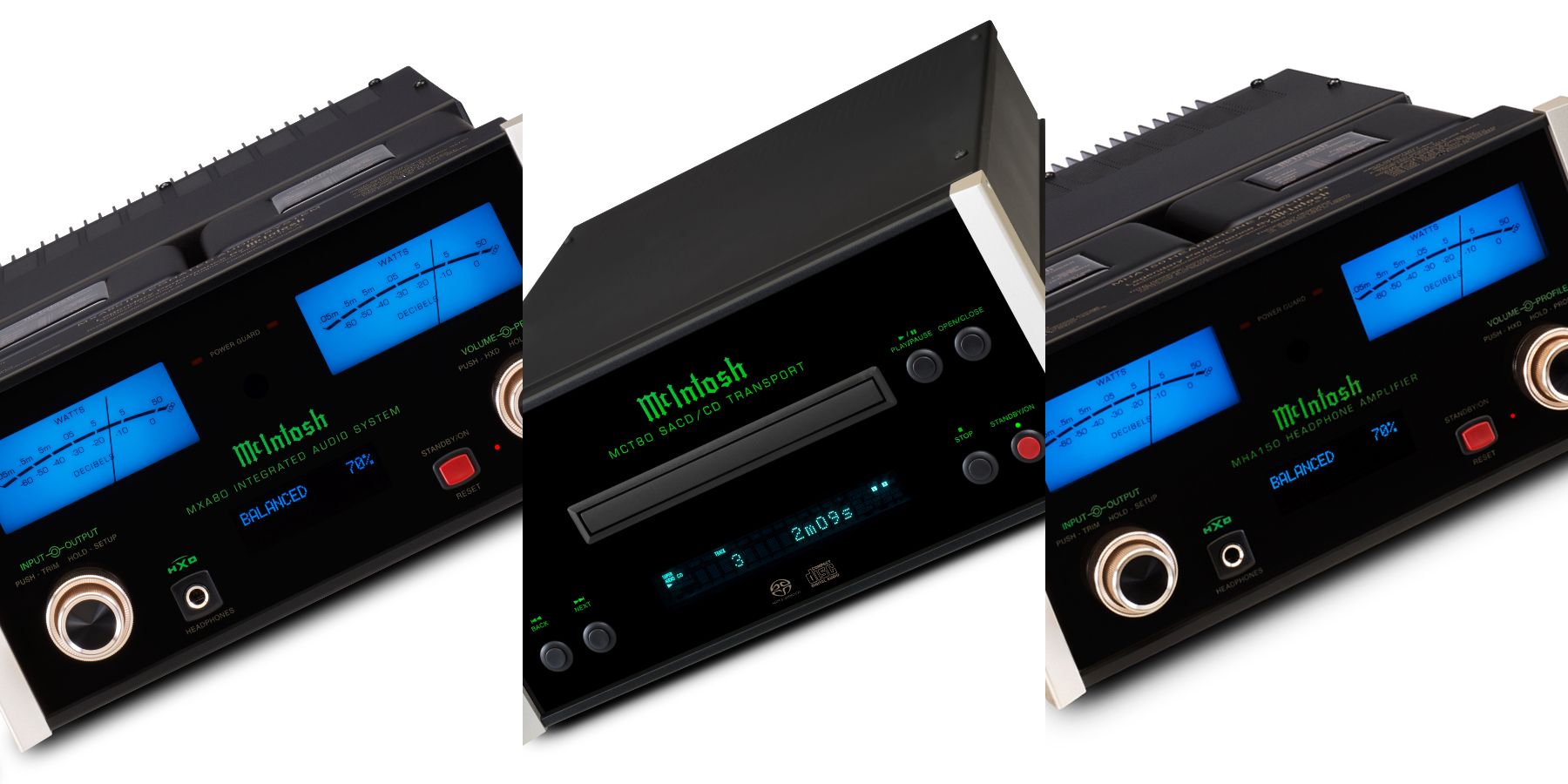 The McIntosh MXA80, MHA150, and MCT80 are all now discontinued﻿